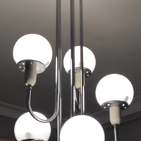 Lampadario a sospensione Space Age