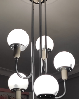 Lampadario a sospensione Space Age