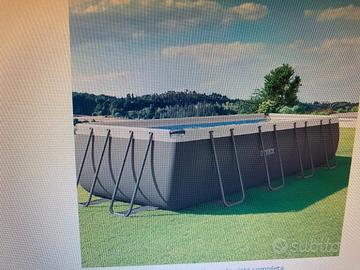 Piscina Intex ultra frame 549x274x132 rettangolare