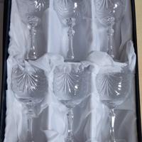 Bicchieri in cristallo 