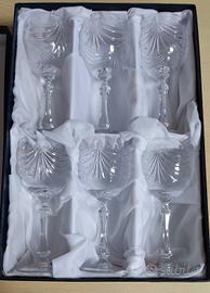 Bicchieri in cristallo 