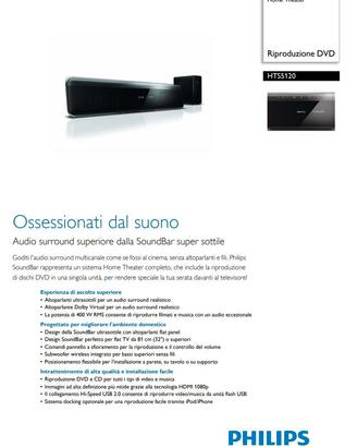 SoundBar home theater Philips