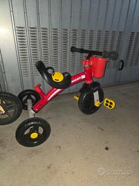 triciclo più bici 