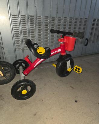 triciclo più bici 