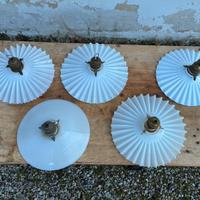 Lampadario in opalina