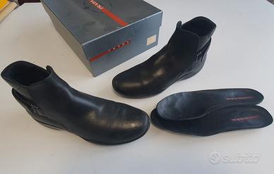 Scarpe scarponcini PRADA nero - TG 11