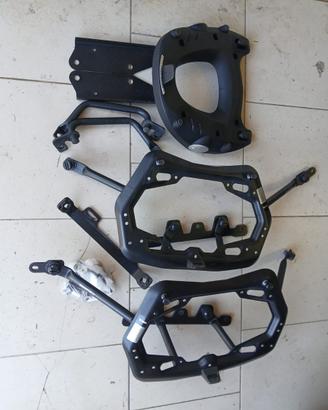 Telaietti e piastra bauletto V-strom