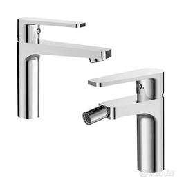 Set miscelatori lavabo e bidet rubinetto