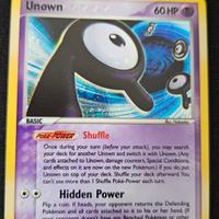 Unown R Holo "Ex Forze Segrete"