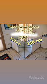 bancone ad angolo 