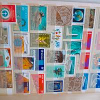 lotto n. 3 francobolli nazioni unite 