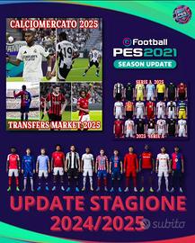 🚨PES 2021 PATCH OPTION FILE 2024/2025 PS4 PS5🚨
