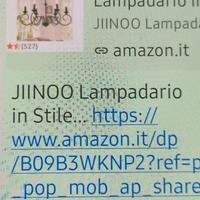 due lampadari ancora imballati