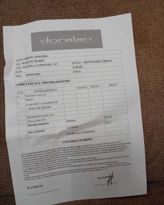 Poltrona elettrica dorelan .con garanzia