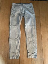 Pantaloni chino uomo Gaudì Jeans grigio chiaro