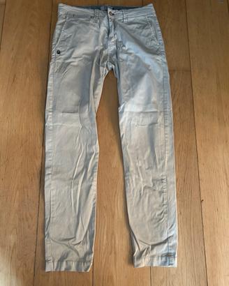 Pantaloni chino uomo Gaudì Jeans grigio chiaro