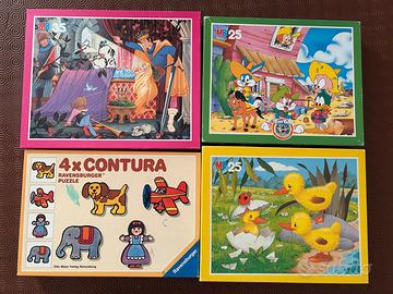 N. 4 PUZZLE per bimbi da 4 a 6 anni