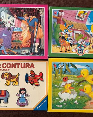 N. 4 PUZZLE per bimbi da 4 a 6 anni
