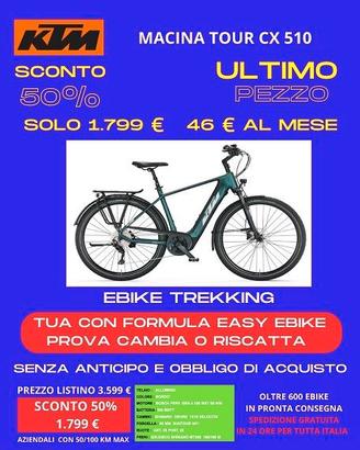Ebike City Ktm Macina Tour Cx510