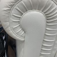 Poltrona Chesterfield Bianca