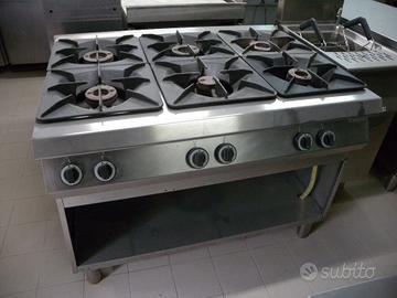Cucina 6 fuochi