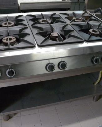 Cucina 6 fuochi