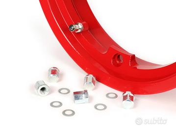 Cerchio F.A tubeless in lega canale 2.10x10" ross