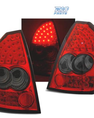 FANALI PER CHRYSLER 300C 05-08 LED ROSSO AFFUMICAT