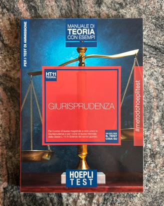 Libri giurisprudenza test universitario Cisia-Su