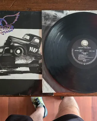 Disco LP Aerosmith Pump USA 1989