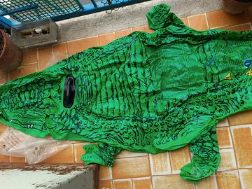 coccodrillo gonfiabile grande c 150 piu occhialini