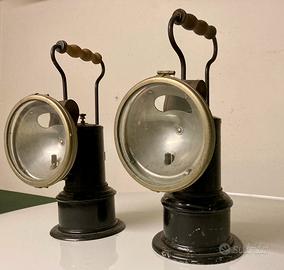 Lampada ferroviaria a carburo di calcio anni ‘30