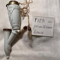 Pipa porcellana bianca