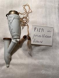 Pipa porcellana bianca