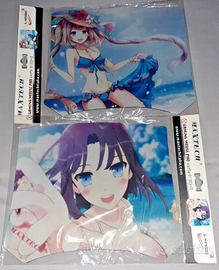 Lotto 2 Mouse pad gaming pad design ragazze Manga