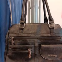 Borsa ecopelle  nero HERMES