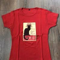 T-shirt Le Chat Noir paris donna taglia XL