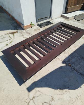 letto singolo legno stile "giapponese"