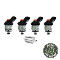 4 INIETTORI NUOVI LANDI RENZO ARANCIONE FIAT GPL