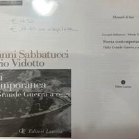 Storia contemporanea dalla grande guerra a oggi
