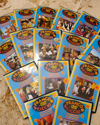 💿 Lotto 11 DVD Franco e Ciccio 💿