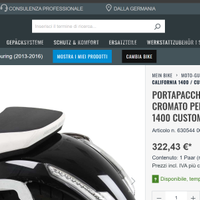 Telai Hepco&Becker C-BOW per California 1400