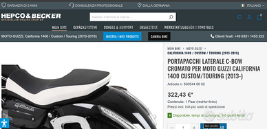 Telai Hepco&Becker C-BOW per California 1400