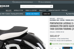 Telai Hepco&Becker C-BOW per California 1400