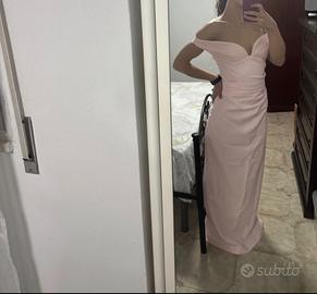 Abito cerimonia rosa