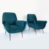Coppia di poltrone anni 50 - Gigi Radice
