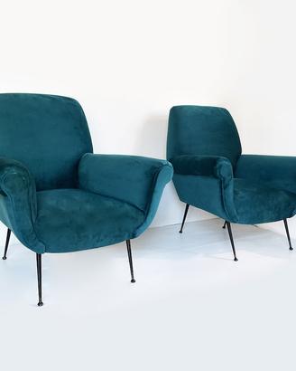 Coppia di poltrone anni 50 - Gigi Radice