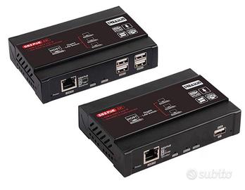 Treaslin 4K KVM HDMI USB Extender Splitter Kit (mo