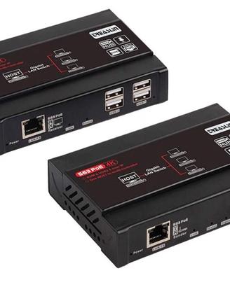 Treaslin 4K KVM HDMI USB Extender Splitter Kit (mo