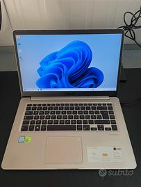 Asus S510uq Intel Core i7-8550U,ram 8gb, SSD256M.2